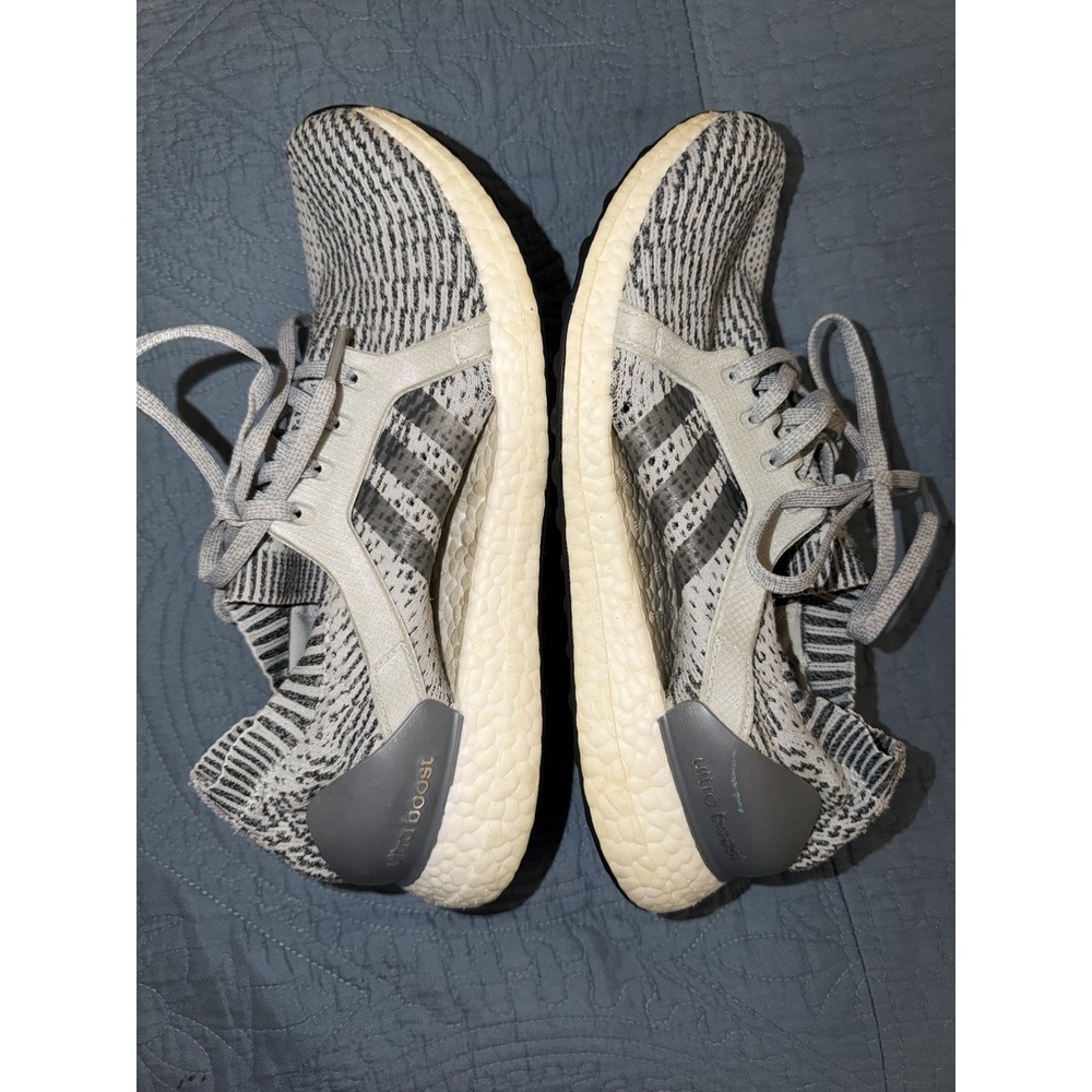 Adidas ULTRABOOST X Shoes Women's Size 9 Grey Silver Running Sneakers - Picture 4 of 8